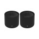 Portable TWS bluetooth 5.0 Speaker 2PCS Mini 2.0 Wireless Stereo Bass Subwoofer with HD Mic