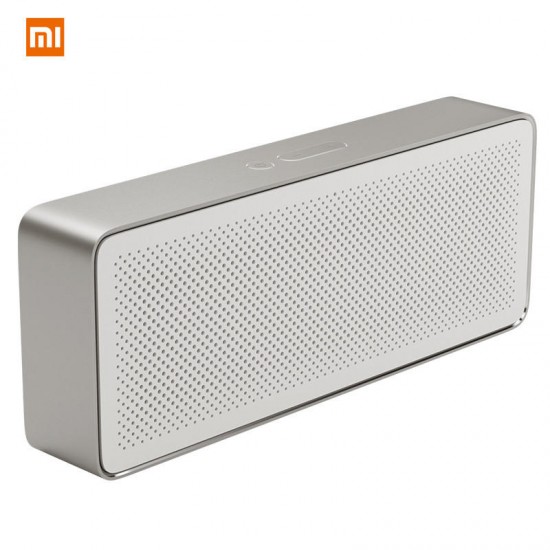 Square Box ?1200mAh AUX Line-in Hands-free Wireless bluetooth V4.2 Speaker With Mic
