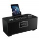 PN-06 Protable bluetooth 4.1 EDR Alarm Clock DSP Speaker TF with Phone Stand