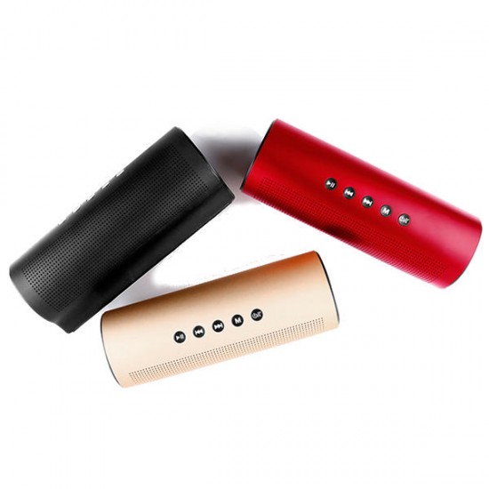 PN-13 Dual Drivers Stereo Bass bluetooth Speaker With Mic TF Card AUX Hands-free Noise Cancelling