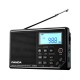 6205 Portable Radio FM MW SW DSP Digital Tuning Radio Support TF Card MP3 Recording Radio