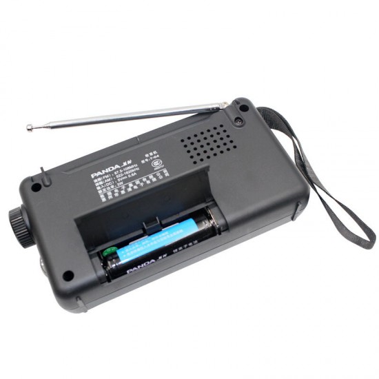 T-04 FM AM Two Band Radio Semiconductor Portable Radio Support TF Card MP3 Player