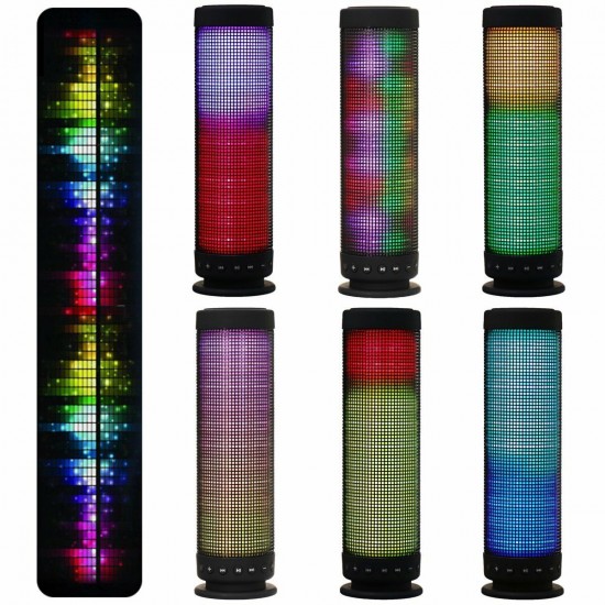 Portable 3D Pulse Wireless bluetooth Speaker LED lights Colorful Music TF Card 3.5mm Aux Handsfree Stereo Speaker Portable 3D Pulse Wireless bluetooth Speaker LED lights Colorful Music TF Card 3.5mm Aux Handsfree Stereo Speaker