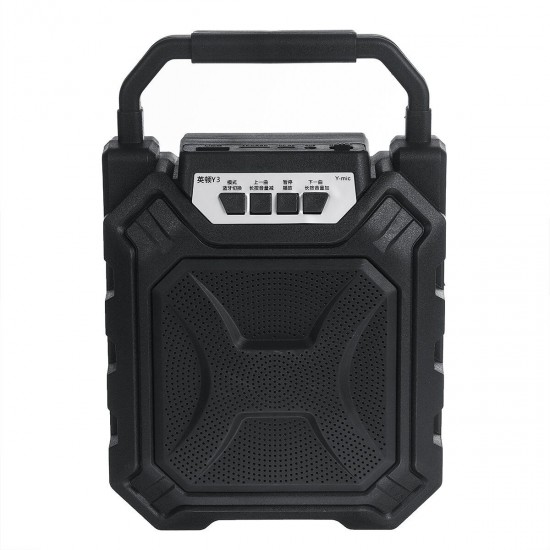 Portable 60Hz-15KHz Bluetooth 5.0 Wireless Speaker 3000mAh Rechargeable High-power Subwoofer Support FM Radio AUX Audio Input Portable 60Hz-15KHz Bluetooth 5.0 Wireless Speaker 3000mAh Rechargeable High-power Subwoofer Support FM Radio AUX Audio Input