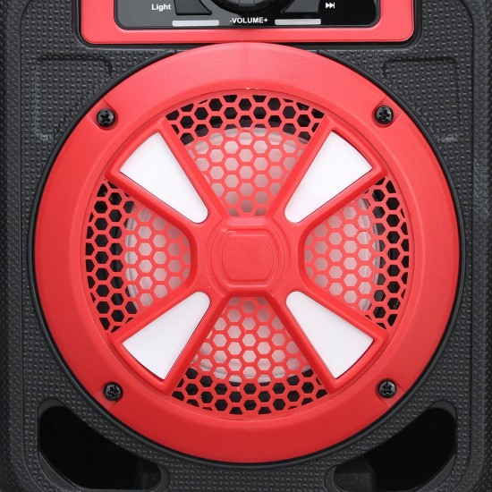 Portable 9W bluetooth Wireless Speaker Colorful Light Hifi Stereo Outdoor Handsfree Headset With Mic Support FM TF USB AUX Portable 9W bluetooth Wireless Speaker Colorful Light Hifi Stereo Outdoor Handsfree Headset With Mic Support FM TF USB AUX