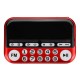 Portable Digital Display FM Radio TF Card USB MP3 Music Player Clock Alarm Radio Speaker Portable Digital Display FM Radio TF Card USB MP3 Music Player Clock Alarm Radio Speaker