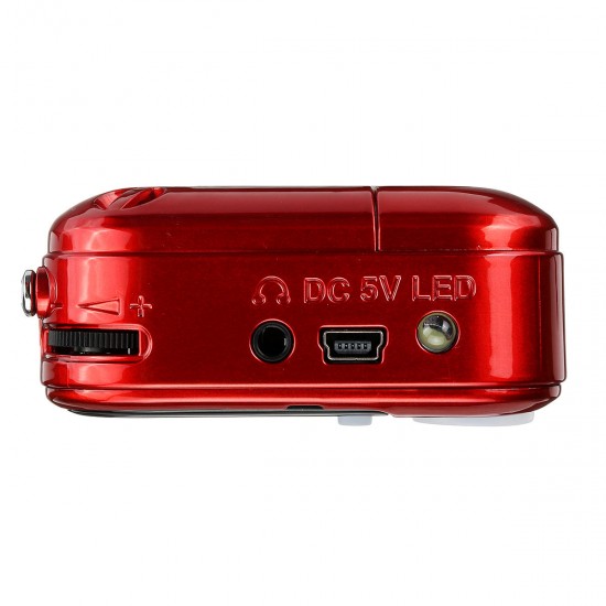 Portable Digital Display FM Radio TF Card USB MP3 Music Player Clock Alarm Radio Speaker Portable Digital Display FM Radio TF Card USB MP3 Music Player Clock Alarm Radio Speaker