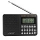 Portable Digital FM AM SW Radio 21 Band Charge Receiver Speaker MP3 Player