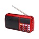 Portable FM 70-140Hz Radio TF Card Music Player 2.1 Channel Speaker
