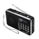 Portable FM 87.5-108MHZ 4.2V 4Ω Radio TF SD Card AUX Loop Play Speaker MP3 Music Player