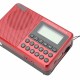 Portable FM AM SW 21 Bands DSP Digital Radio USB TF Card MP3 Music Player Speaker With Telescopic Antenna