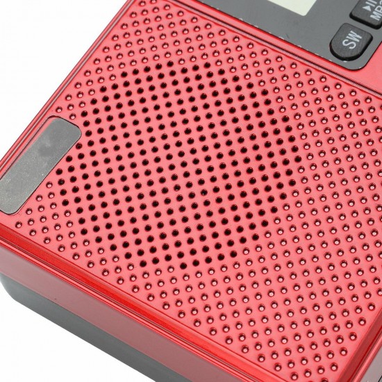 Portable FM AM SW 21 Bands DSP Digital Radio USB TF Card MP3 Music Player Speaker With Telescopic Antenna Portable FM AM SW 21 Bands DSP Digital Radio USB TF Card MP3 Music Player Speaker With Telescopic Antenna