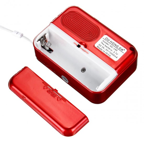 Portable FM Radio 70-108MHZ Digital Display Power off Memory USB TF Card Speaker MP3 Music Palyer