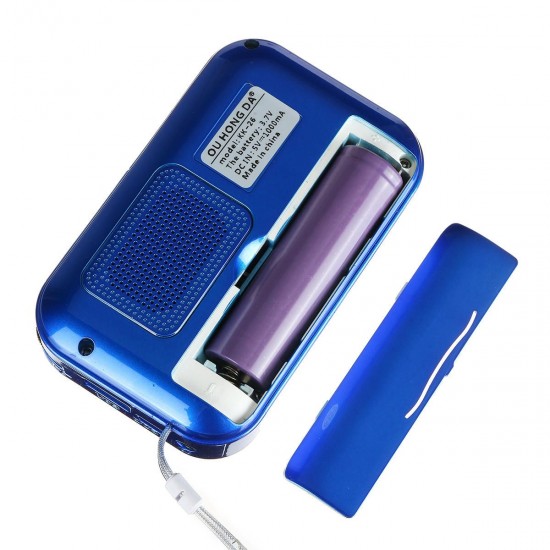 Portable FM Radio Digital Display Dual Voice Coil Speaker TF Card Music Player Portable FM Radio Digital Display Dual Voice Coil Speaker TF Card Music Player