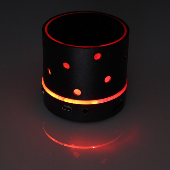 Portable LED Mini bluetooth USB TF Card FM Stereo Speaker For Cell Phone Tablet Portable LED Mini bluetooth USB TF Card FM Stereo Speaker For Cell Phone Tablet