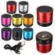 Portable LED Mini bluetooth USB TF Card FM Stereo Speaker For Cell Phone Tablet Portable LED Mini bluetooth USB TF Card FM Stereo Speaker For Cell Phone Tablet