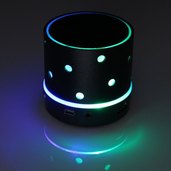 Portable LED Mini bluetooth USB TF Card FM Stereo Speaker For Cell Phone Tablet Portable LED Mini bluetooth USB TF Card FM Stereo Speaker For Cell Phone Tablet