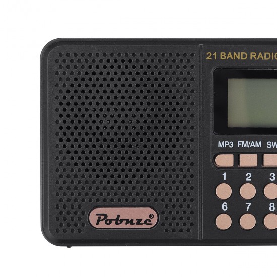 Portable Mini 70MHz-108MHz FM/AM/SW Radio Rechargeable MP3 Music Player Speaker Support TF Card U Disk Playback Portable Mini 70MHz-108MHz FM/AM/SW Radio Rechargeable MP3 Music Player Speaker Support TF Card U Disk Playback