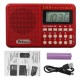 Portable Mini 70MHz-108MHz FM/AM/SW Radio Rechargeable MP3 Music Player Speaker Support TF Card U Disk Playback