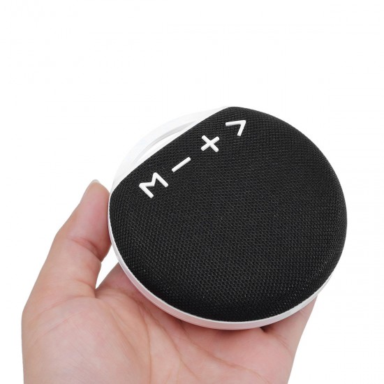 Portable Mini Outdoor Wireless bluetooth Stereo Cloth Speaker with Lanyard Strap Microphone Support TF Card USB