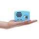 Portable Vintage Retro Mini FM Radio Wireless bluetooth Speaker TF Card USB Charge