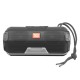 Portable bluetooth Wireless Speaker Dual Drivers FM Radio TF Card Stereo Bass LED Light Subwoofer with Mic