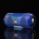 Portable bluetooth Wireless Speaker Dual Drivers FM Radio TF Card Stereo Bass LED Light Subwoofer with Mic