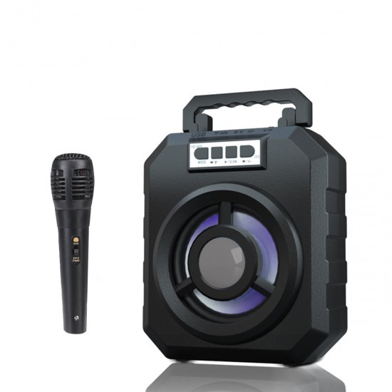 Portable bluetooth Wireless Speaker Subwoofer Stereo Heavy Bass USB FM Radio AUX Speaker