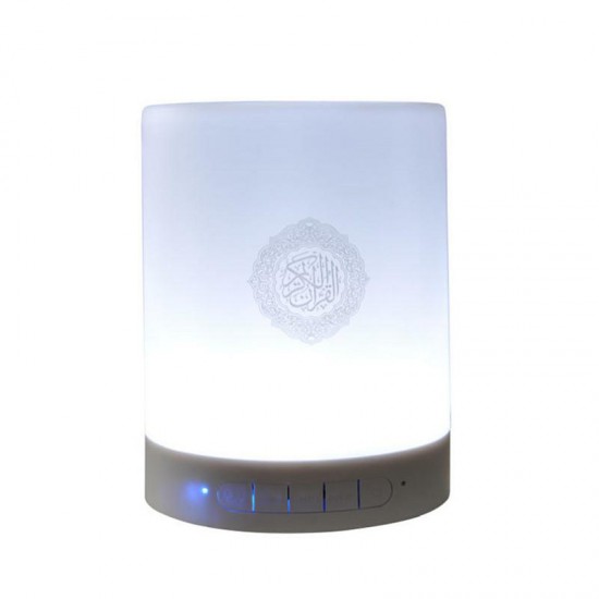 Quran Portable bluetooth Speaker Remote Control LED Touch Lamp TF Card FM Radio Headset Speaker