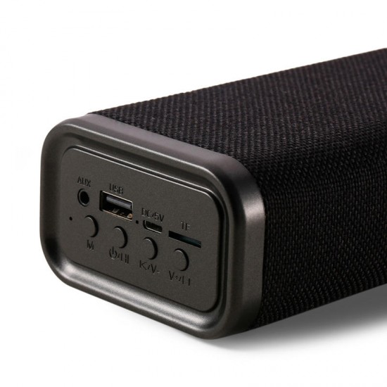 M33 Desktop bluetooth 5.0 Fabric Headset 10W Noise Reduction True Wireless Stereo Speaker Support TF Card AUX