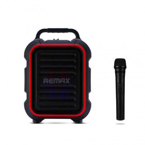 RB-X3 Portable bluetooth K Song Speaker Bass Subwoofer Handsfree Outdoor With Wireless Mic for Square Dance Support USB AUX FM