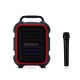 RB-X3 Portable bluetooth K Song Speaker Bass Subwoofer Handsfree Outdoor With Wireless Mic for Square Dance Support USB AUX FM