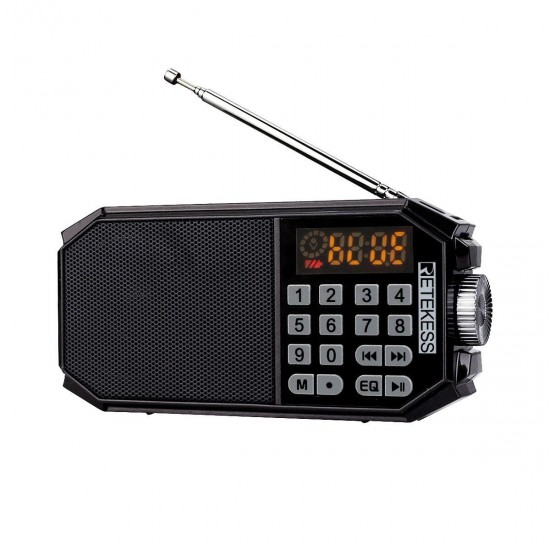 TR610 FM Radio 3W bluetooth Speaker Music Player