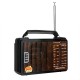 RX-608AC DC 3V Portable FM AM SW1 SW2 Radio 4 Band Radio Gift for Old People