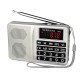 Digital Display FM AM SW Radio AUX MP3 Audio Player Speaker for Mobile Phone Gift for family Digital Display FM AM SW Radio AUX MP3 Audio Player Speaker for Mobile Phone Gift for family
