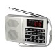 Digital Display FM AM SW Radio AUX MP3 Audio Player Speaker for Mobile Phone Gift for family