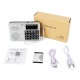Digital Display FM AM SW Radio AUX MP3 Audio Player Speaker for Mobile Phone Gift for family