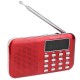 PR11 Portable Digital Tuning FM AM Radio TF Card USB Disk MP3 Music Player Flashlight