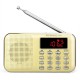 USB Disk TF Card Digital Display FM AM Radio AUX Audio Speaker MP3 Player