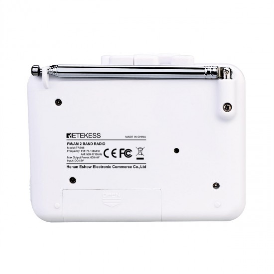 TR-606 FM AM Portable Radio with Cassette Playback Voice Recorder TR-606 FM AM Portable Radio with Cassette Playback Voice Recorder