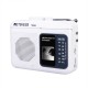 TR-606 FM AM Portable Radio with Cassette Playback Voice Recorder