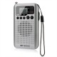 TR106 Portable FM AM Radio 87-108 MHz 520-1710 KHz with LCD Screen Speaker Headphone Jack Alarm Clock TR106 Portable FM AM Radio 87-108 MHz 520-1710 KHz with LCD Screen Speaker Headphone Jack Alarm Clock