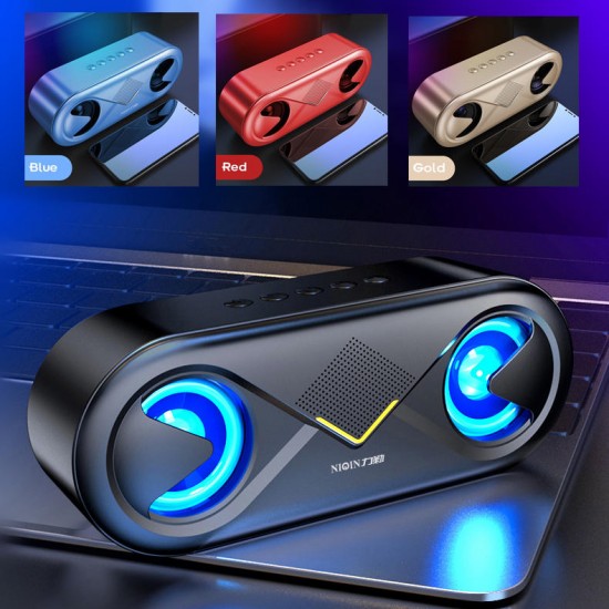 S6 Wireless bluetooth 5.0 4D Stereo Surround Sound Speaker Hifi Driver Flash Light Handsfree Headset S6 Wireless bluetooth 5.0 4D Stereo Surround Sound Speaker Hifi Driver Flash Light Handsfree Headset