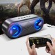 S6 Wireless bluetooth 5.0 4D Stereo Surround Sound Speaker Hifi Driver Flash Light Handsfree Headset S6 Wireless bluetooth 5.0 4D Stereo Surround Sound Speaker Hifi Driver Flash Light Handsfree Headset