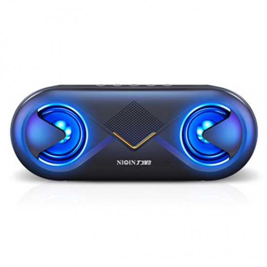 S6 Wireless bluetooth 5.0 4D Stereo Surround Sound Speaker Hifi Driver Flash Light Handsfree Headset