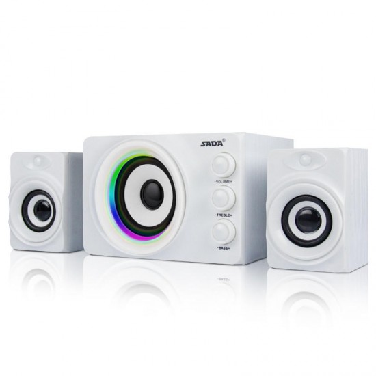 D-206 Computer Speaker LED Colorful Wireless bluetooth Speaker Wired Control Speaker D-206 Computer Speaker LED Colorful Wireless bluetooth Speaker Wired Control Speaker