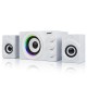 D-206 Computer Speaker LED Colorful Wireless bluetooth Speaker Wired Control Speaker