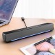 V-196 Computer Speaker 3D Stereo Sound Deaktop USB 3.5mm Wired Control Soundbar V-196 Computer Speaker 3D Stereo Sound Deaktop USB 3.5mm Wired Control Soundbar