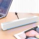 V-196 Computer Speaker 3D Stereo Sound Deaktop USB 3.5mm Wired Control Soundbar