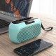V63 Wireless bluetooth Speaker Mini Home Speaker Dual Units 3D Stereo Bass FM Radio TF Card U Disk Subwoofer
